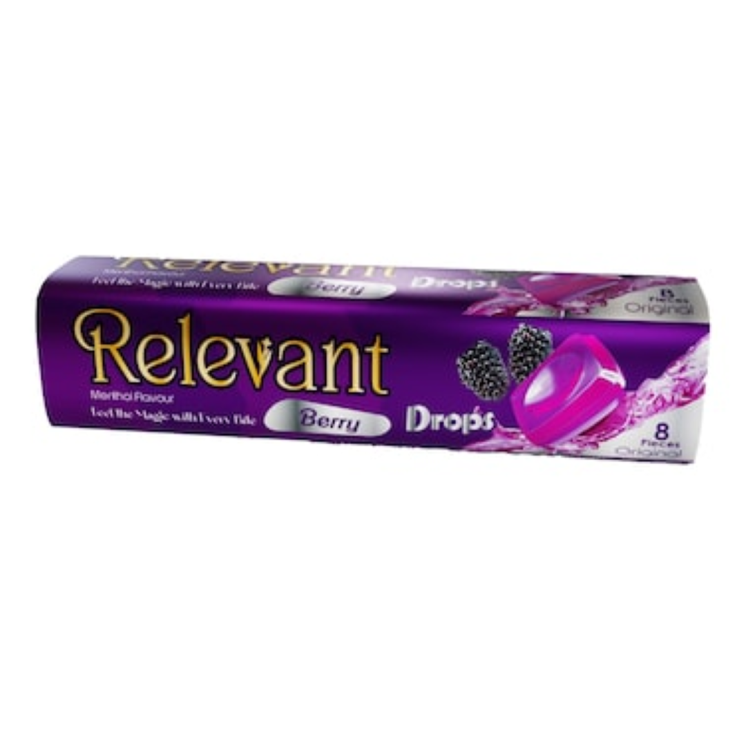 RELEVANT BERRY DROPS 30G